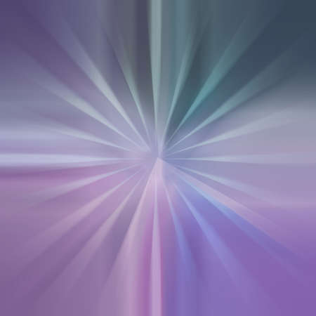 abstract sunburst design on pretty purple green and pink color background, rays or beams radiating...
