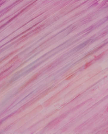 pink watercolor background design with slanted pink and purple stripes in blurry faded watercolor paint styleの写真素材