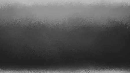black and white background with gray borders and texture, old vintage grunge background design with gradient monochrome colorの写真素材