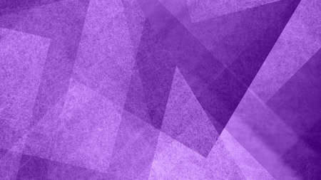 Abstract purple and white background with geometric diamond and triangle pattern. Elegant textured shapes and angles in modern contemporary design.の写真素材