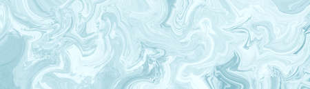 Abstract blue background with marbled texture pattern in elegant fancy design, wavy swirls and...