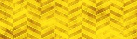 Gold background, striped pattern and vintage texture, yellow and brown watercolor grunge in herringbone pattern, golden metal chevron designの写真素材