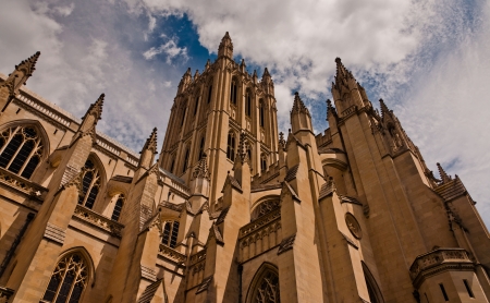 The Washington National Cathedral, Washington, DC のeditorial素材