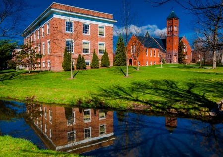 Gladfelter Hall, on the campus of Gettysburg College, PA 