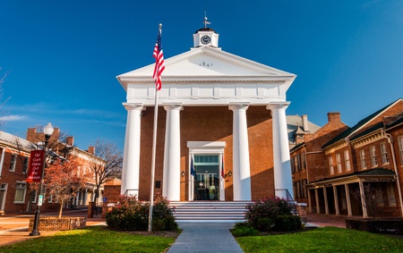 The Courthouse in Winchester, Virginia.の写真素材