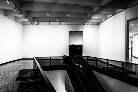 Escalator in the Hirshhorn Museum, Washington, DC.