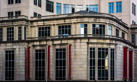 The Bank of America Building in downtown Wilmington, Delaware.の写真素材
