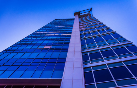 Modern building in downtown Baltimore, Maryland.のeditorial素材