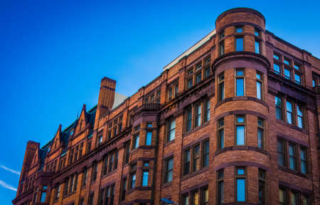 Old building in York, Pennsylvania.のeditorial素材