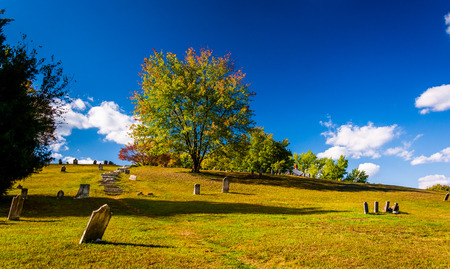 Cemetary in Harpers Ferry, West Virginia.のeditorial素材