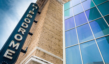 The Hippodrome, in Baltimore, Maryland.のeditorial素材