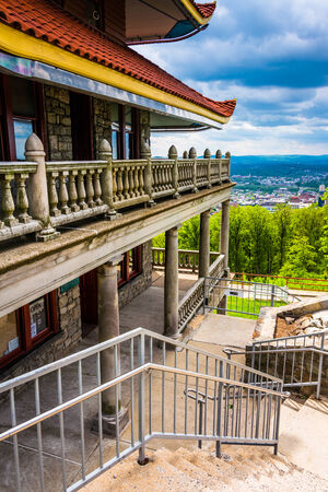 The Pagoda in Reading, Pennsylvania.の写真素材