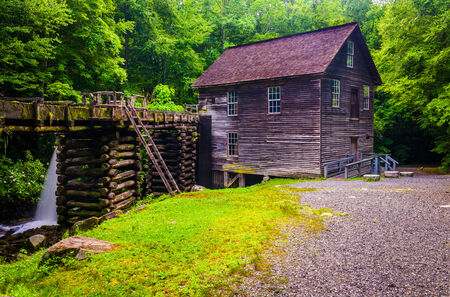 Mingus Mill, Great Smoky Mountains National Park, North Carolina.