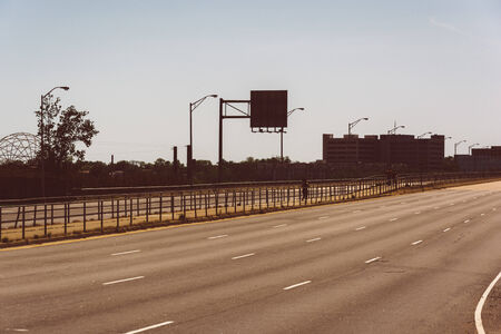 A highway in Richmond, Virginia.の写真素材