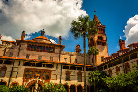 Ponce de Leon Hall, at Flagler College in St. Augustine.のeditorial素材