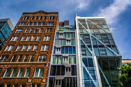 NEW YORK CITY - SEPTEMBER 3: The HL23 Condominium Building on 23rd Street in Chelsea on September 3,...