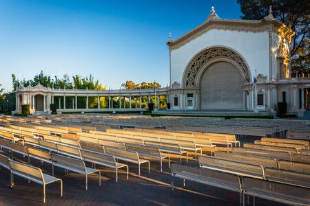 Spreckels Organ Pavillion, in Balboa Park, San Diego, California.