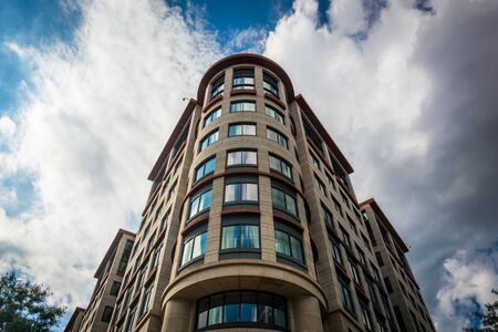 Apartment building in Washington, DC.のeditorial素材