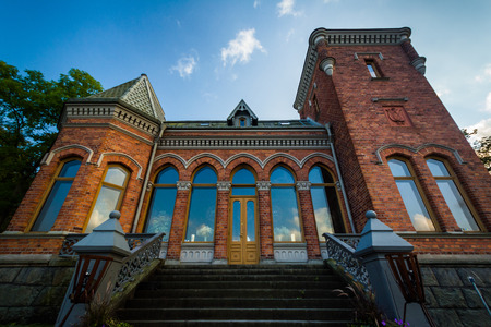 The Skridskopaviljongen, on the island of Kastellholmen, in Norrmalm, Stockholm, Sweden.のeditorial素材