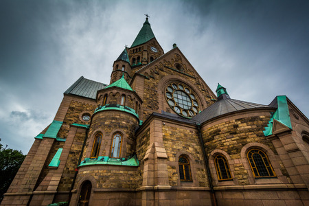 Sofia kyrka, in Sodermalm, Stockholm, Sweden.の写真素材