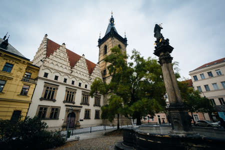 New Town Hall, in Prague, Czech Republic.