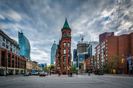 The Gooderham Building in downtown Toronto, Ontario.