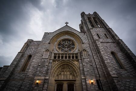 Saint Matthew Lutheran Church in Hanover, Pennsylvania.の写真素材