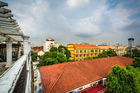 View of Intramuros in  Manila, The Philippines.の写真素材