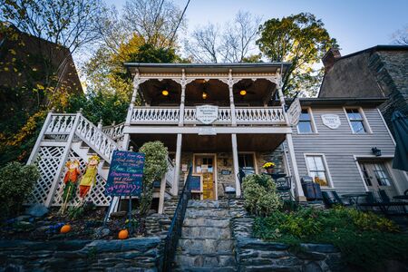 Old house in Harpers Ferry, West Virginia.