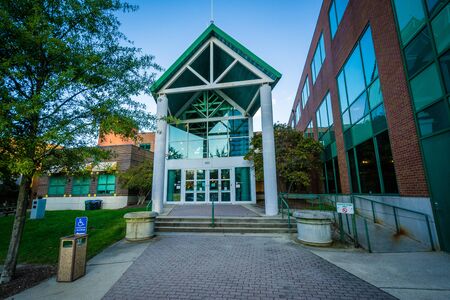 The Greensboro Cultural Center, in downtown Greensboro, North Carolina.の写真素材