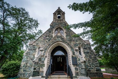 The Church of the New Jerusalem, in Cambridge, Massachusetts.の写真素材