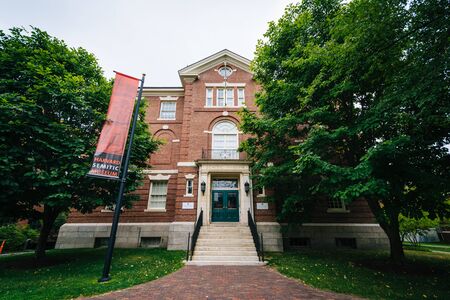 The Harvard Semitic Museum, in Cambridge, Massachusetts.のeditorial素材