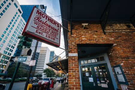 Mother's Restaurant, in New Orleans, Louisiana.のeditorial素材