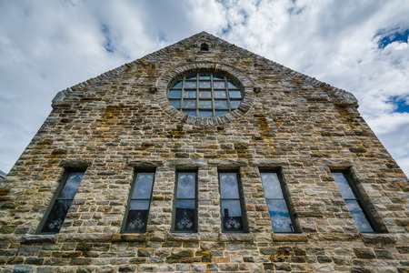 Grace Hampden Methodist Episcopal Church, in Hampden, Baltimore, Maryland.の写真素材