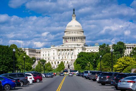 The United States Capitol in Washington, DC.のeditorial素材