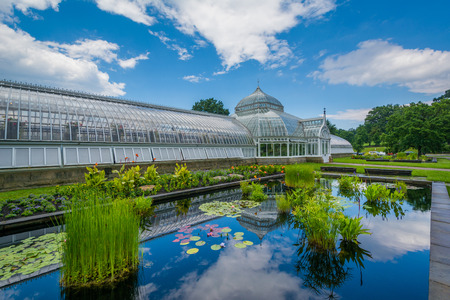 The Phipps Conservatory, in Pittsburgh, Pennsylvania.の写真素材