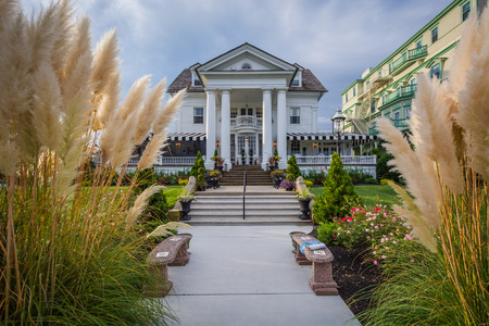 A inn along Beach Avenue in Cape May, New Jersey