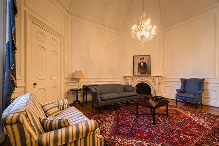 Interior of the Mt. Vernon Place United Methodist Church in Baltimore, Marylandのeditorial素材