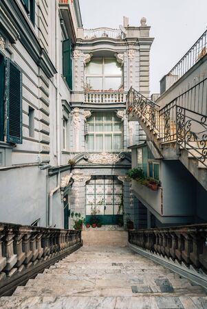 Architecture in Naples, Italyの写真素材