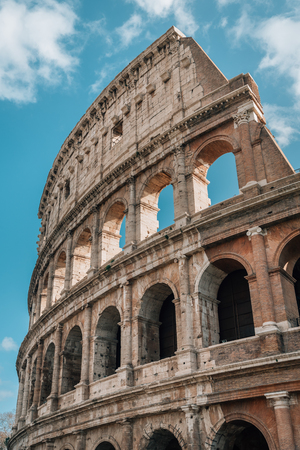 The Colosseum in Rome, Italy.の写真素材