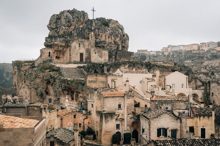 View of Matera, Basilicata, Italy