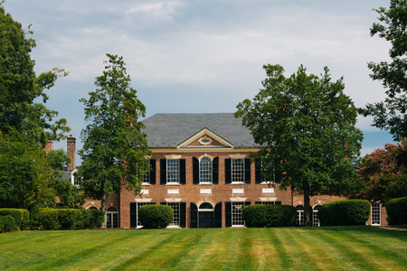 Woodlawn Plantation, in Mount Vernon, Virginiaのeditorial素材