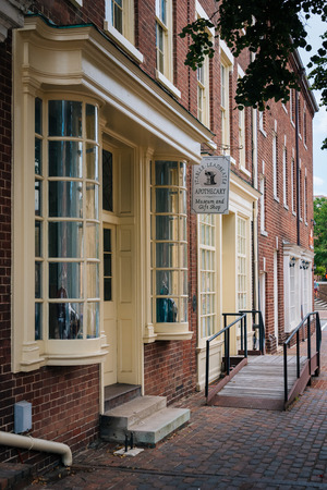 The Stabler-Leadbeater Apothecary Museum, in Alexandria, Virginiaの写真素材