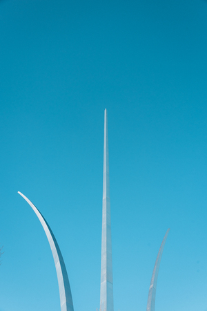 The Air Force Memorial in Arlington, Virginiaのeditorial素材