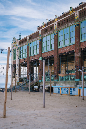 The Convention Hall in Asbury Park, New Jersey.のeditorial素材