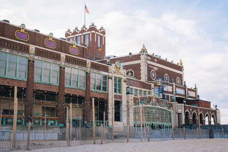 The Convention Hall in Asbury Park, New Jersey.のeditorial素材