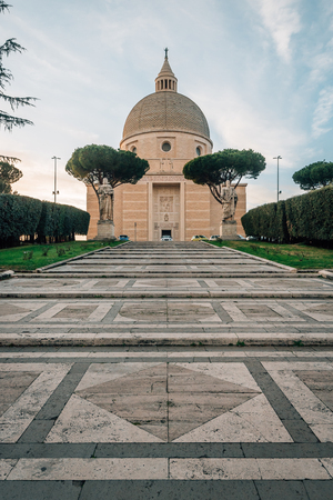 The Basilica dei Santi Pietro e Paolo, at EUR, in Rome, Italyのeditorial素材