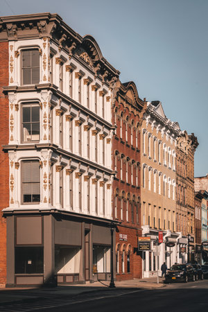Architecture in Poughkeepsie, New Yorkの写真素材