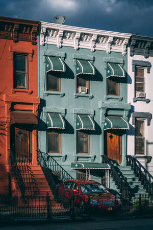 Houses in Bushwick, Brooklyn, New York City