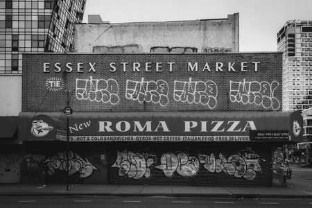 Roma Pizza, in the Lower East Side, Manhattan, New York City